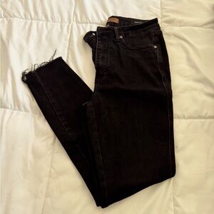 Judy Blue Dark Black Skinny Jeans
